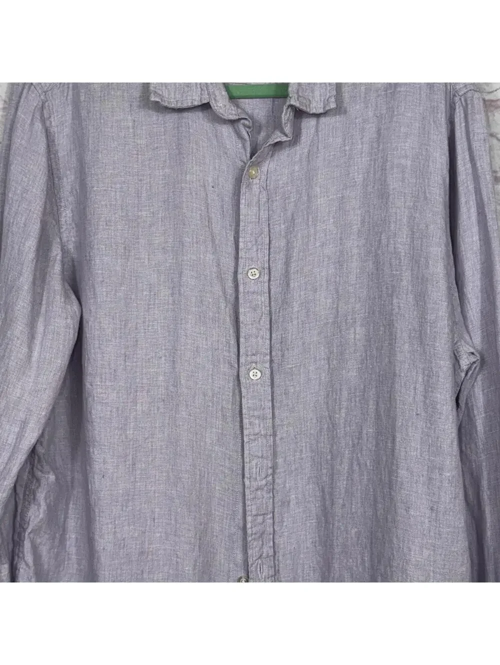 Banana Republic Men's Slim Fit Linen Shirt - Size XL